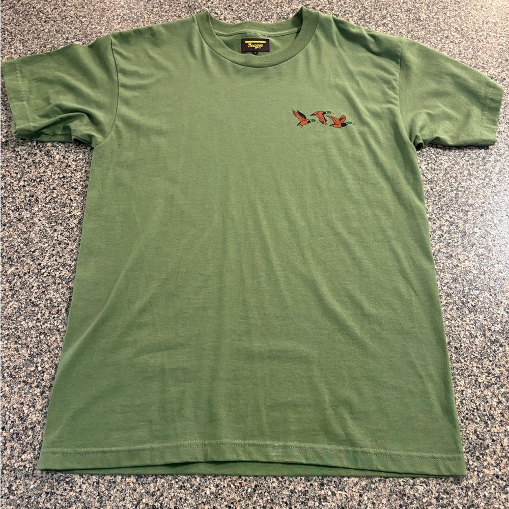 Seager Olive Green T-Shirt